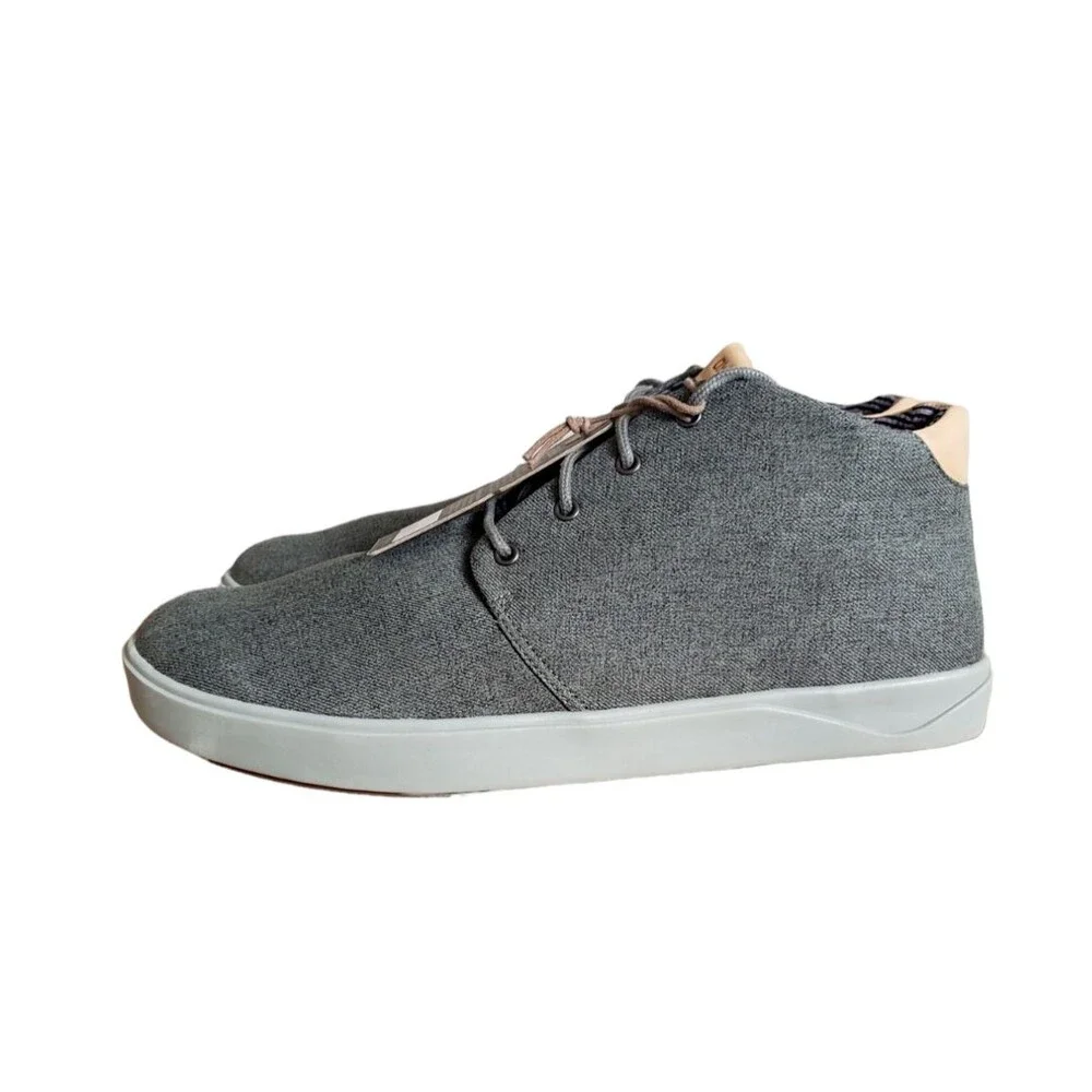 OluKai Nana Hele Wai'apo Dusty Olive Waterproof shoes Chukka Boots Size 13